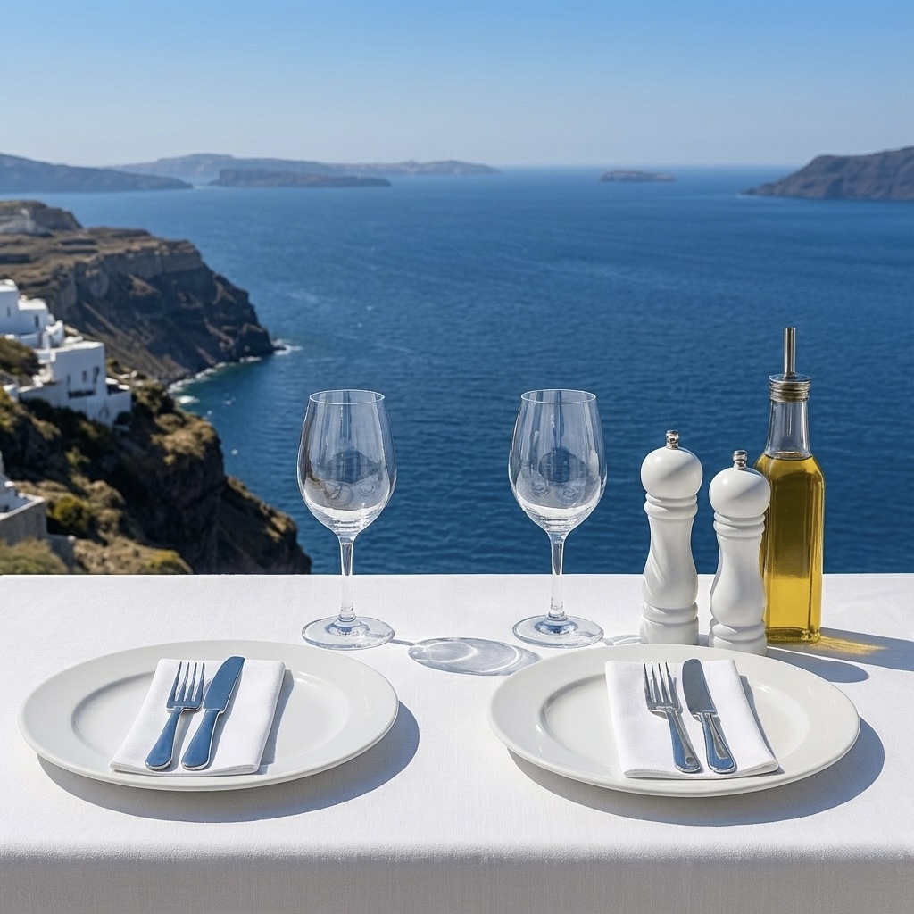Person swimming in turquoise waters